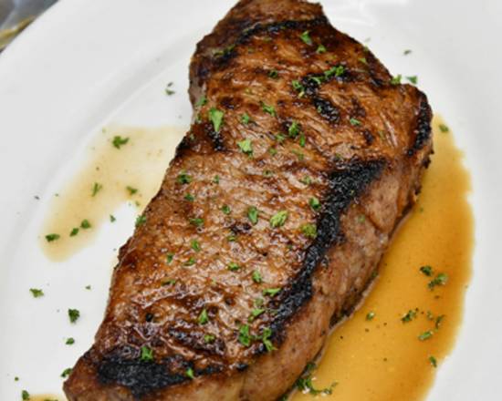 Order 16 oz. Prime New York Strip food online from Morton The Steakhouse store, Orlando on bringmethat.com