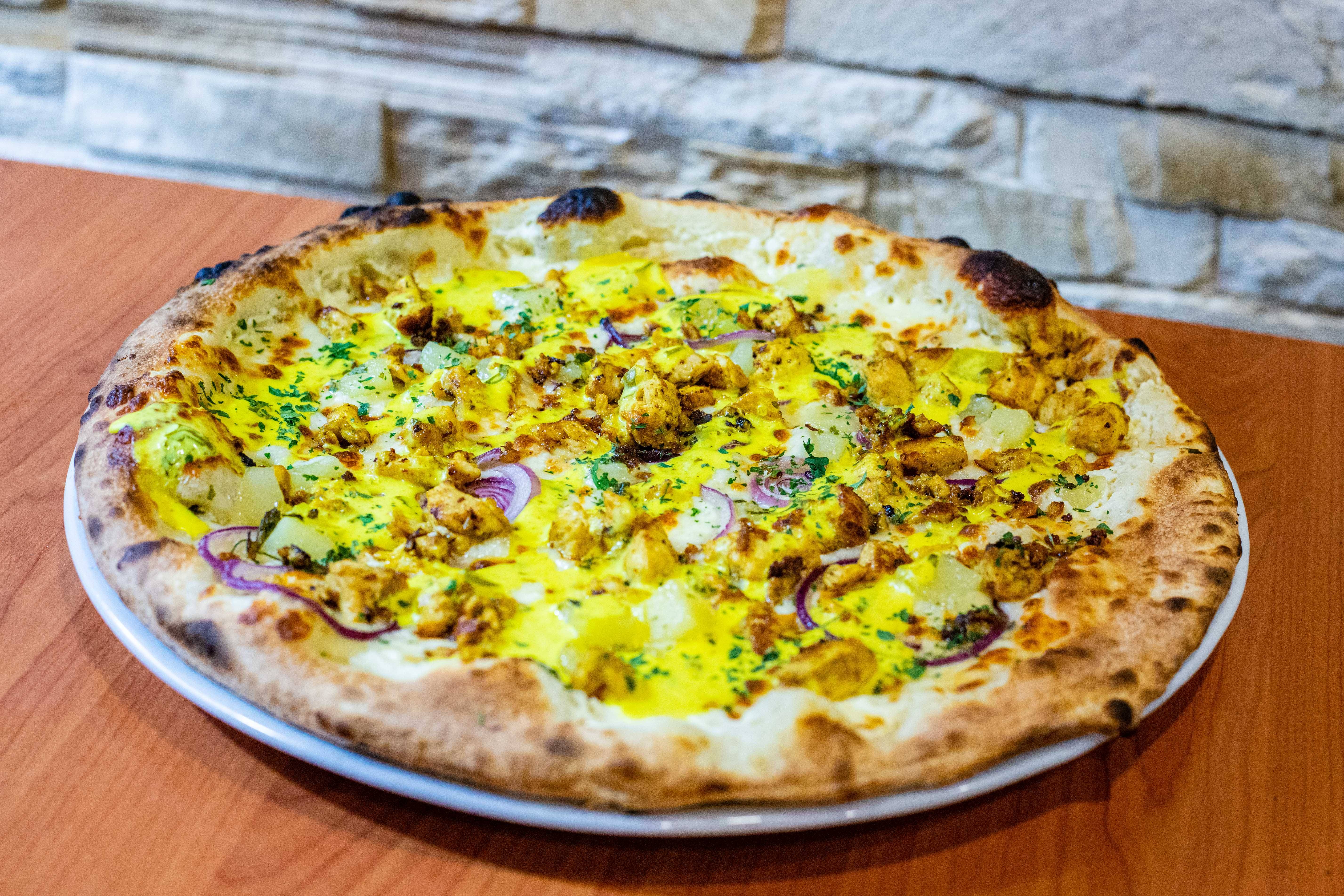 Pizza indienne