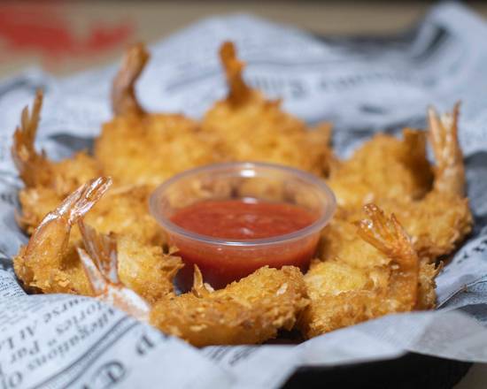 Order Coconut Shrimp food online from Hook & Reel Cajun Seafood store, lubbock on bringmethat.com