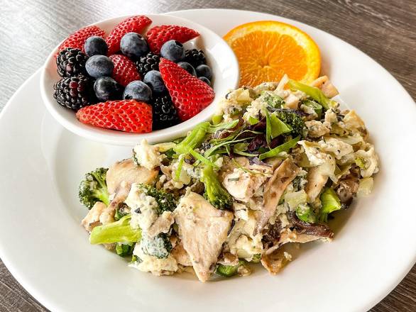 Order Protein Scramble food online from Hugo Restaurant store, Studio City on bringmethat.com