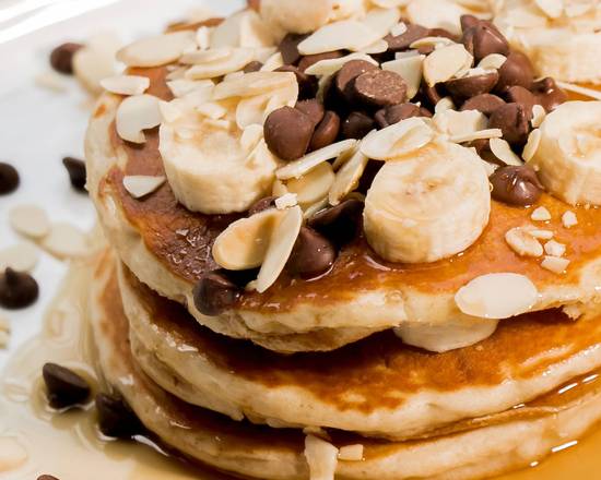 Order Chocolate Chip Pancake food online from Crema Gourmet Espresso Bar store, Miami on bringmethat.com