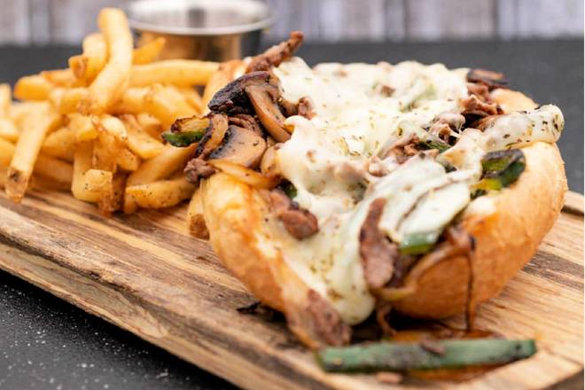 Order Philly Cheesesteak food online from Twin Peaks Restaurant store, Oakbrook Terrace on bringmethat.com