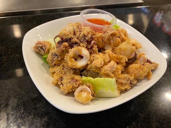 Order A12. FRIED CALAMARI food online from Ninja Ramen & Thai store, Corpus Christi on bringmethat.com