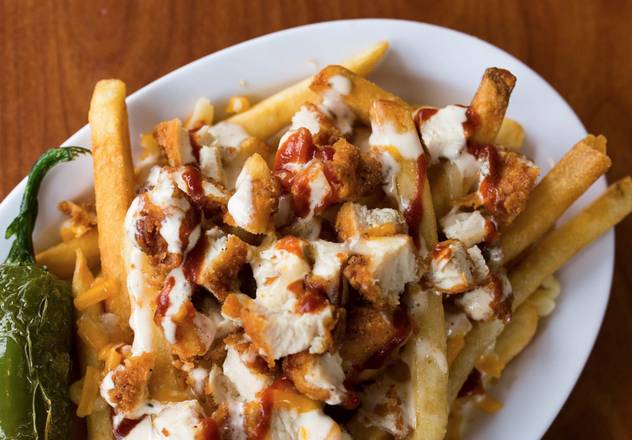Order Pollo Fries food online from Norm's Famous Charbroiled Hamburgers store, Whittier on bringmethat.com