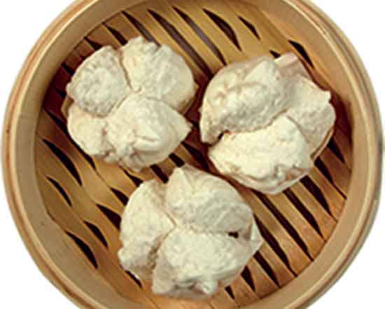 Order 金裝蠔皇叉燒包 B.B.Q. Pork Buns in Oyster Sauce food online from J Zhou store, Tustin on bringmethat.com