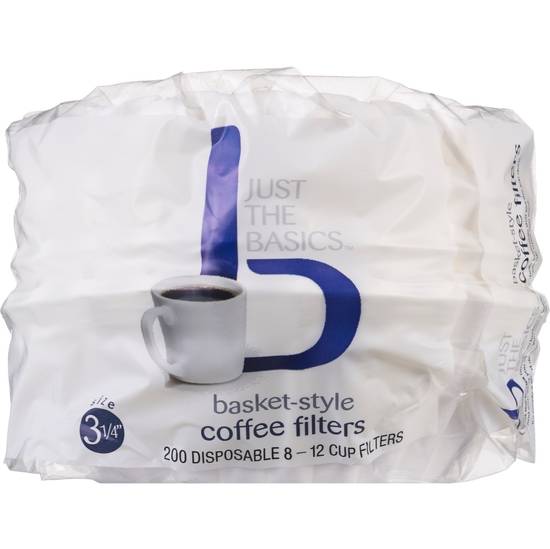 Order Just The Basics Basket Style Coffee Filters 3-1/4 Inches food online from Cvs store, WAKEFIELD on bringmethat.com
