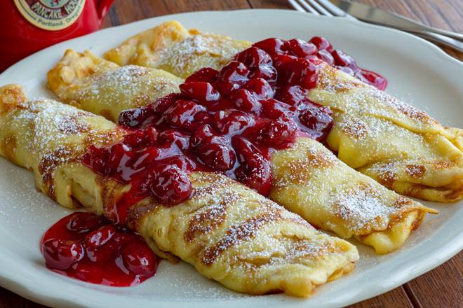 Order Cherry Kijafa Crepes food online from The Original Pancake House store, Forest Acres on bringmethat.com