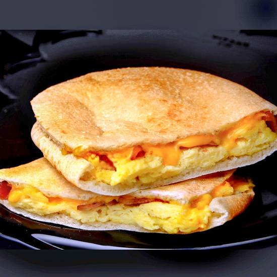 Order Egg & Cheese Full Size Breakfast Pita food online from Perfect Pita store, Greenbelt on bringmethat.com