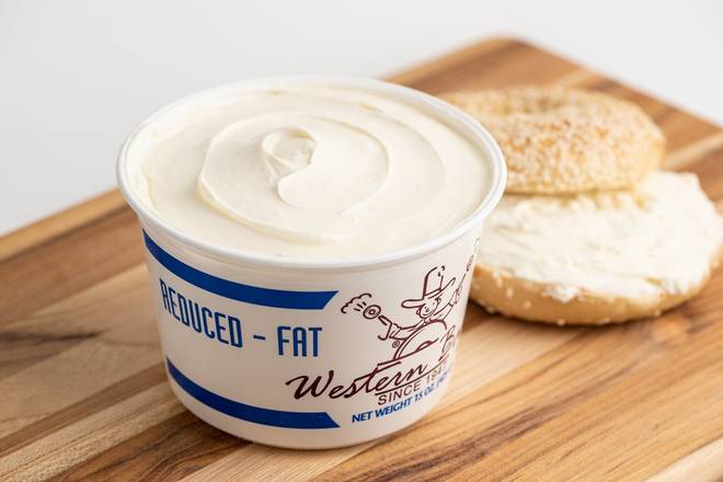Order Large Reduced Cream Cheese food online from Western Bagel store, Granada Hills on bringmethat.com
