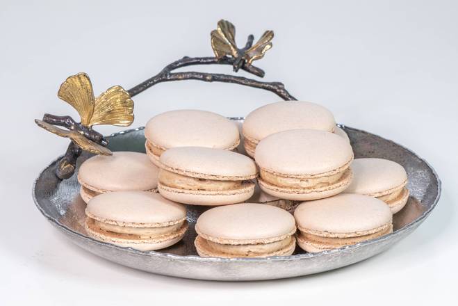 Order Coffee Macarons - 1 Dozen food online from Lb Cake Stop store, Baldwin Park on bringmethat.com