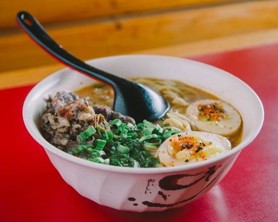 Order Chili Beef Ramen food online from Sushi N Noodle store, Plainfield on bringmethat.com