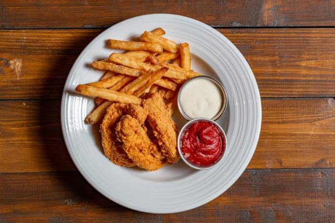 Order Kids - Crispy Chicken Tenders food online from Pinstripes store, North Bethesda on bringmethat.com