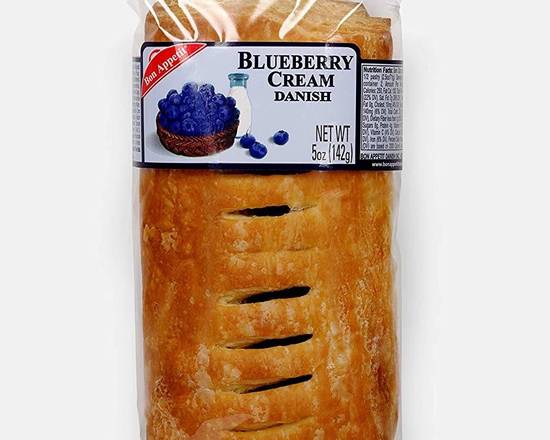 Order Bon Appetit Blueberry Cream Danish, 5 Oz food online from Trumbull Super Stop store, Trumbull on bringmethat.com