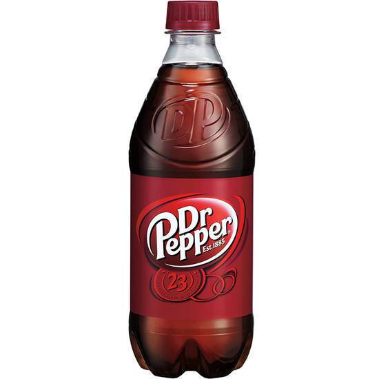 Order Dr Pepper Bottle (20 oz) food online from Gilligan Retail store, Prescott on bringmethat.com