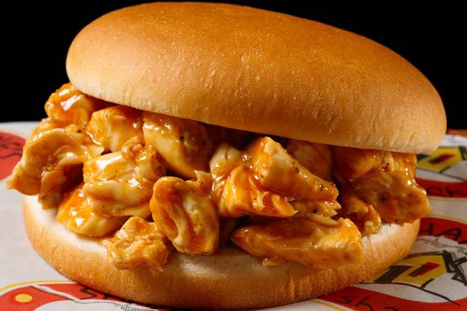 Order CHOPPED BBQ CHICKEN SANDWICH food online from Shane's Rib Shack store, Marrero on bringmethat.com