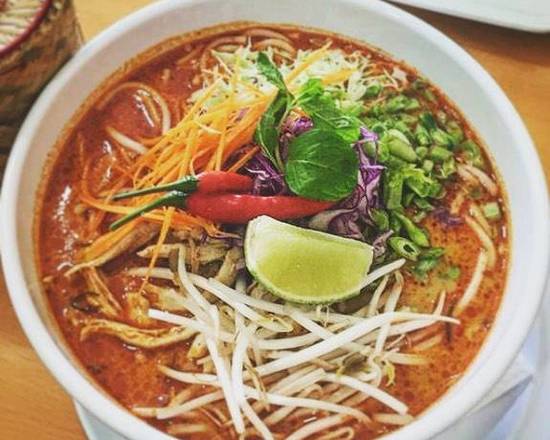 Order Curry Noodle Soup - Khao Poon food online from Lan Xang store, Fort Myers on bringmethat.com