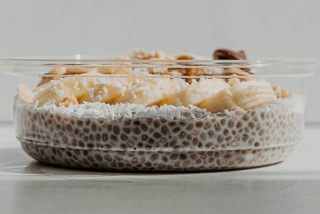 CHIA PUDDING CARAMEL 🍌🍫