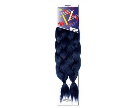 Order Super X "TZ" Braid (Pre-Stretched Braiding Hair) Blue food online from iDa Beauty Supply Store store, Middletown on bringmethat.com