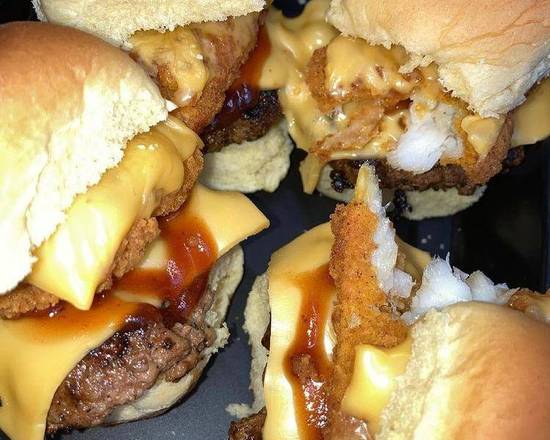 Order 2 Surf N Turf Sliders food online from Wing Champ store, Bloomfield on bringmethat.com