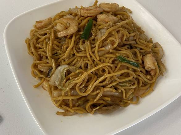 Order Shrimp Lo Mein 虾捞面 food online from Double Dragon 2 store, Louisville on bringmethat.com