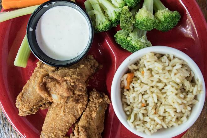 Order Kids Award Winning Wings (4) food online from Carolina Ale House store, Jacksonville on bringmethat.com