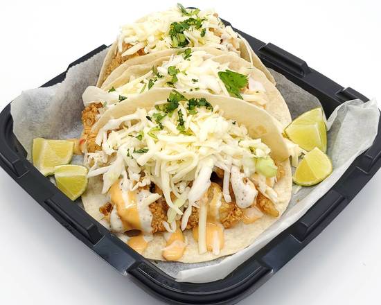 Order Fire Island Grouper Tacos food online from Frenchy To Go store, Clearwater on bringmethat.com