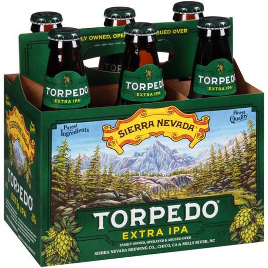 Order SIERRA NEVADA TORPEDO EXTRA IPA 6PK-12OZ BTLS food online from Rocky Liquor store, Claremont on bringmethat.com