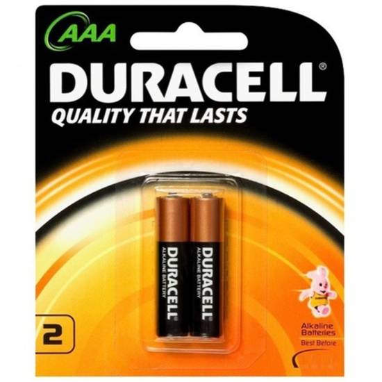 Order Duracell AAA ( 2 Pack) food online from Santa Monica Liquor store, Santa Monica on bringmethat.com
