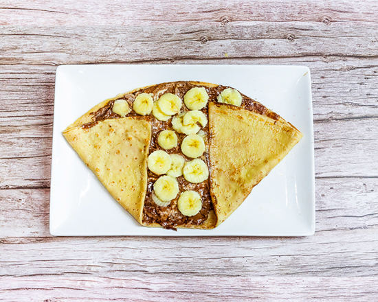 Pizza Nutella banane