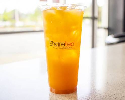Order Mango Green Tea food online from Sharetea store, Oklahoma City on bringmethat.com