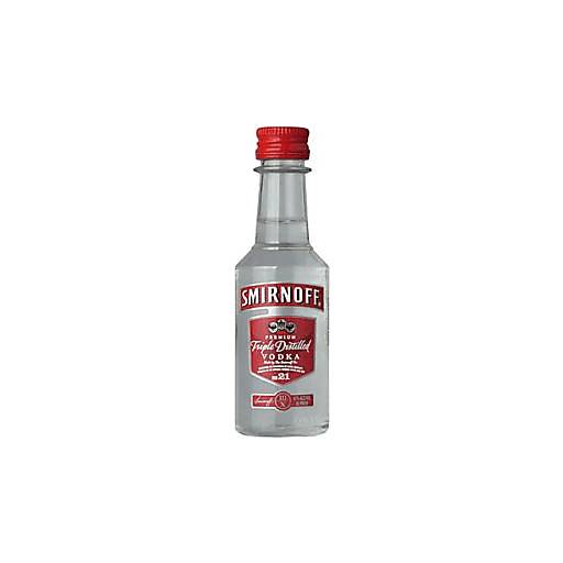 Order Smirnoff Vodka 80 Proof (50 ML) 7313 food online from Bevmo! store, San Luis Obispo on bringmethat.com