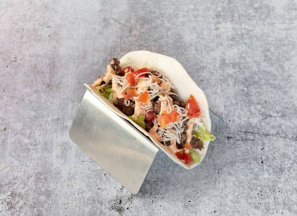 Order Seasoned Ground Beef Taco food online from Tin Lizzy Cantina store, Tallahassee on bringmethat.com
