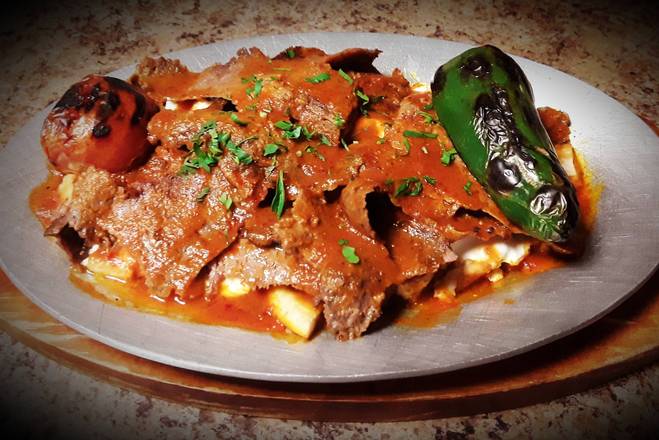 Order Iskender Kebab food online from Selami Turkish Kebab House store, Pittsburgh on bringmethat.com