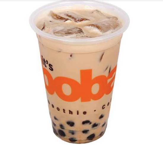 Order Almond Milk Tea food online from Boba Time store, La Palma on bringmethat.com