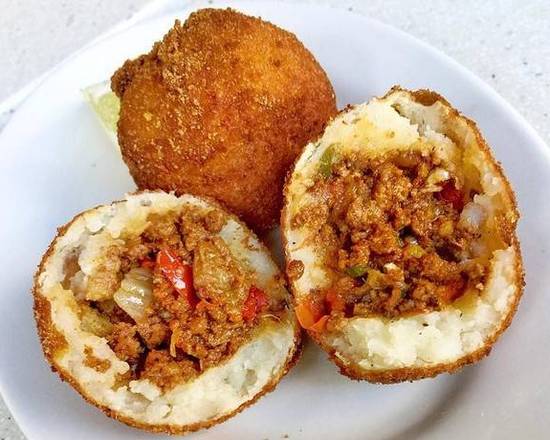 Order Stuffed Potato (Papa Rellena) food online from Maikel Kitchen store, Fort Myers on bringmethat.com