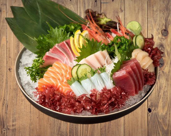 Sashimi mariawase "sélection du chef"