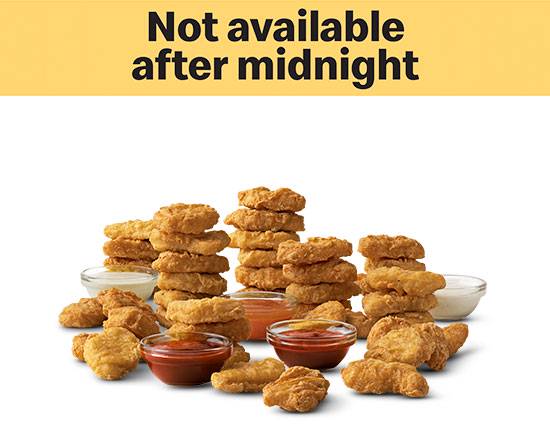 Order 40 McNuggets food online from Mcdonald'S® store, PLAINVILLE on bringmethat.com
