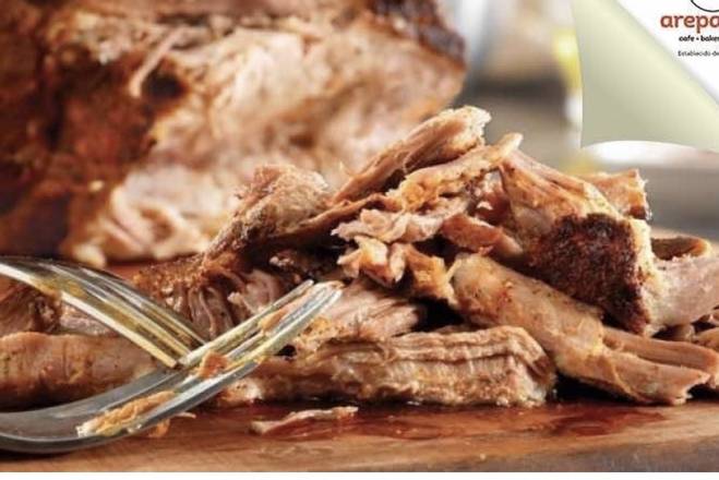 Order Pernil (cochino) food online from Arepa One store, Hialeah on bringmethat.com