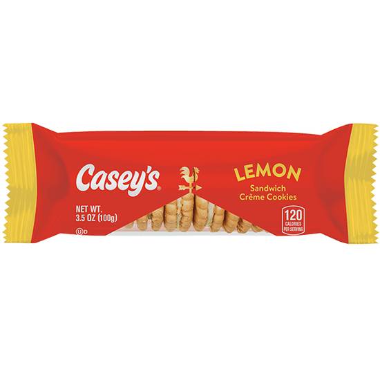 Order Casey's Lemon Creme Cookies 3.5oz food online from Casey store, Carter Lake on bringmethat.com