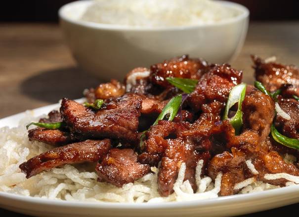 Order Mongolian Beef food online from Inchin Bamboo Garden store, Nashville on bringmethat.com