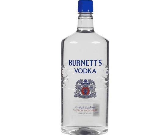 Order Burnett's, vodka 750mL  (40.0% ABV) food online from Xtra Liquors & Wines store, WEST MIAMI on bringmethat.com