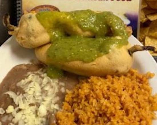 Order Chiles Poblanos food online from El Canelo store, New Castle on bringmethat.com