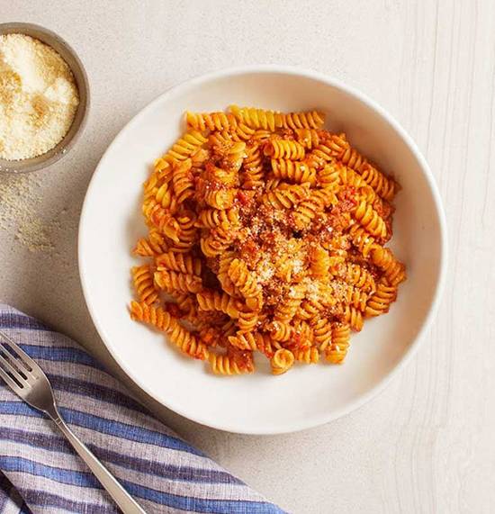 Order KIDS FUSILLI WITH MEAT SAUCE food online from California Pizza Kitchen store, Plano on bringmethat.com