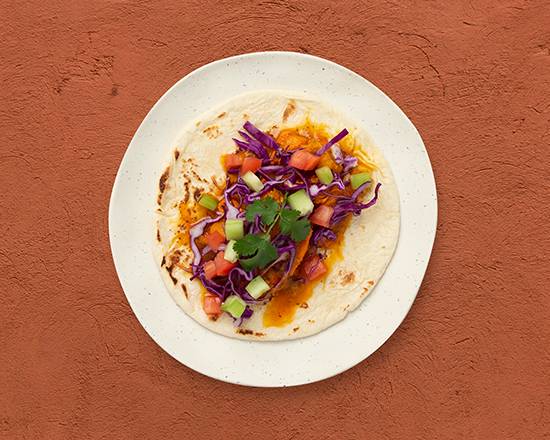 Order Chicken Vindaloo Taco food online from Tandoori Taco store, McAllen on bringmethat.com