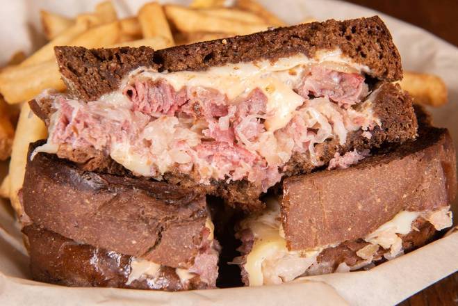 Order Reuben Sandwich food online from Crooked Pint Ale House store, Fargo on bringmethat.com