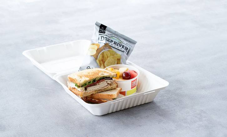 Order Turkey Avocado Sandwich food online from Zoe's Kitchen store, Montgomery on bringmethat.com