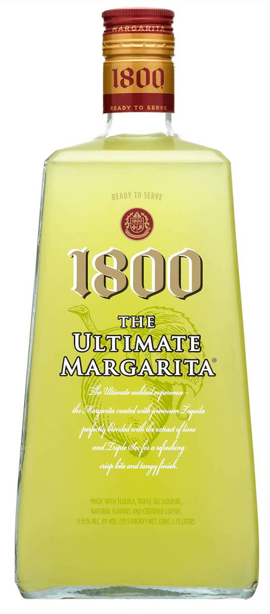 Order 1800 RTD MARGARITA 1.75L food online from Liquor Depot store, Glenn Heights on bringmethat.com
