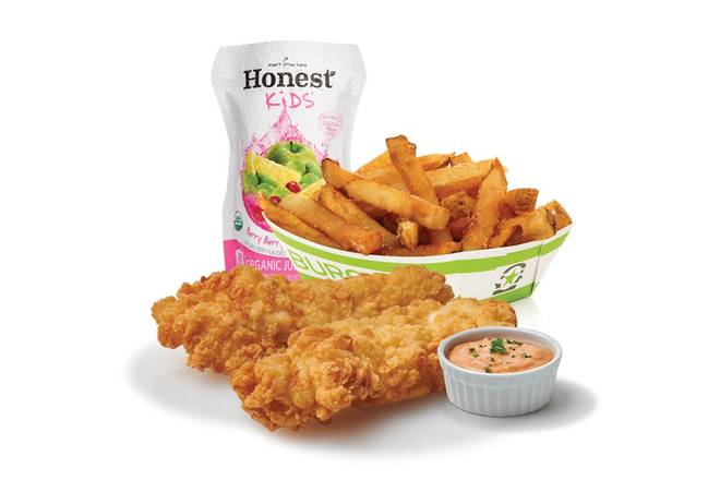 Order KIDS CHICKEN TENDERS MEAL food online from BurgerFi Tampa-SOHO store, Tampa on bringmethat.com
