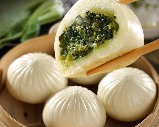 Order Vegan mushroom Buns 素香菇包 food online from Chopsticks Cuisine store, Seattle on bringmethat.com