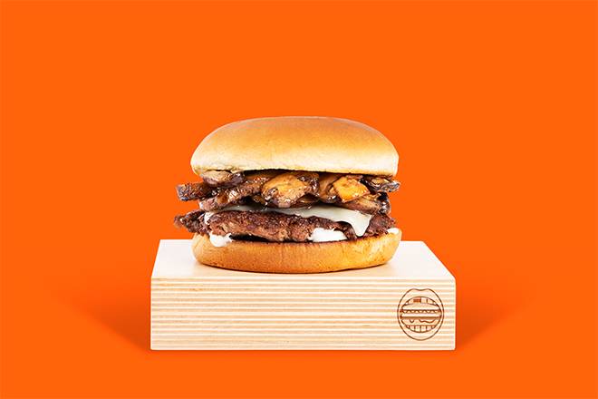 Order Cheesy Shroom Smashmouth food online from Smashmouth Burgers store, Memphis on bringmethat.com